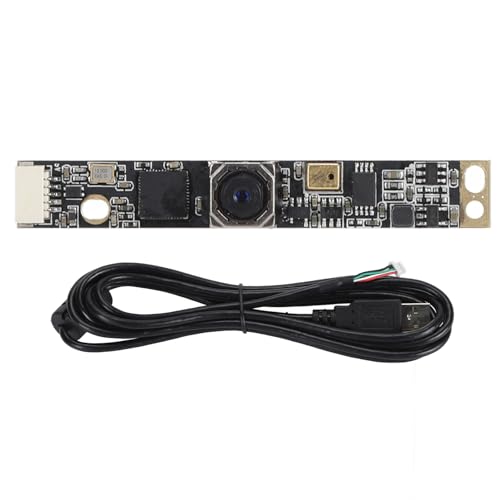 Moduł Kamery USB 8 MP, Kamery Internetowe o Stałej Ogniskowej 3264X2448 z Noktowizorem, Płytka Kamery USB z funkcją Rozpoznawania Twarzy dla Systemów Windows, Android i Linux