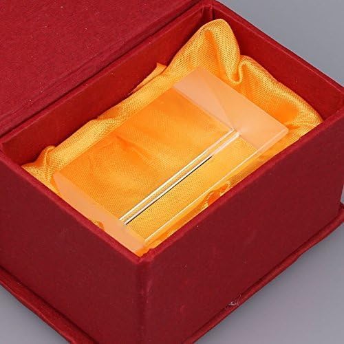 Optical Glass Triangular Prism Physics Teaching Light Spectrum Model Educational Science Kits,Educational Toys(5cm)