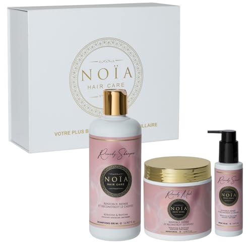 Soin Professionnel Cheveux Abîmés avec le Coffret Prestige REMEDY à la kératine pure