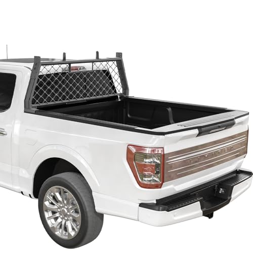 Vanguard Black Headache Rack Compatible with 15-25 Ford F150 |