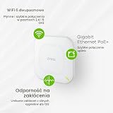 Zyxel WiFi 6 Wireless Access Point AX1800 | PoE+ | NWA50AX