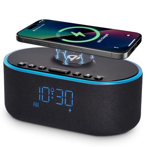Wireless Charging Stereo Alarm Clock review image