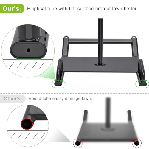 Dolibest Portable Weight Sled, Workout Sled with Handles, Push-Pull Sled for Strength & Speed Training, Innovative Design for Obstacle Clearance, Suitable 1''&2" Weight Plates by Dolibest - Used condition - Image 3
