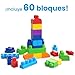 Imagen de Mega Bloks Bolsa clásica con 60 Bloques de construcción