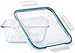 Snapware Total Solutions (12 Pack, 1, 2 & 4 Cup) Glass Food Storage Containers Set, Airtight & Leakproof Locking BPA-Free Lids, Freezer Dishwasher Microwave Safe