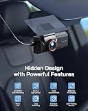 WOLFANG 4K Dash Cam Front and Rear WiFi Dashcam, Dual Car Camera Dash Cam with 3"IPS, Super Night Vision, Loop Recording, G-Sensor, 170 Wide Angle, Parking Guard, with SD Card, APP Control - Image 2