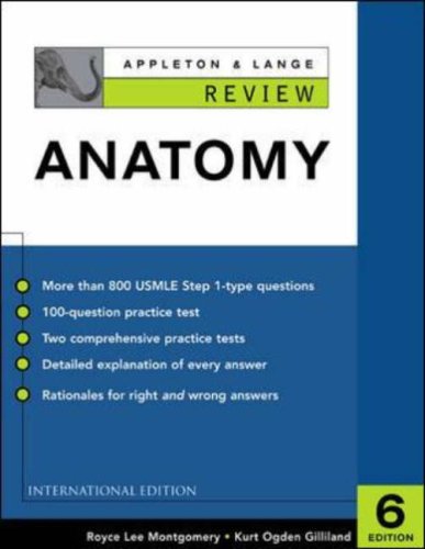 Amazon | Appleton and Lange Review of Anatomy (Appleton & Lange Review ...
