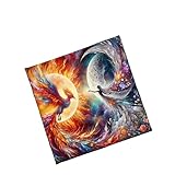 KAHDGSS Phoenixes Goddesses Patrón Tarots Tablero Altares Divinaciones Divinaciones Tapestry Cloth