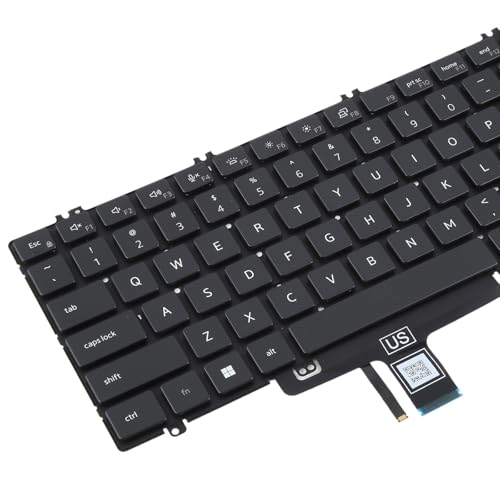 Czci zamienne laptopa na komputerze Wersja amerykańska podświetlana klawiatura do laptopa Dell Latitude 3540 5520 5521 5530 5531 5540 Akcesoria