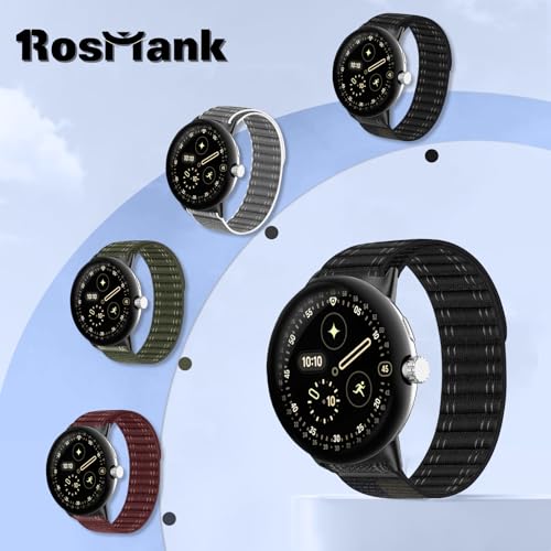 Correa de nylon para reloj compatible Pixel Watch 45mm miniatura 6