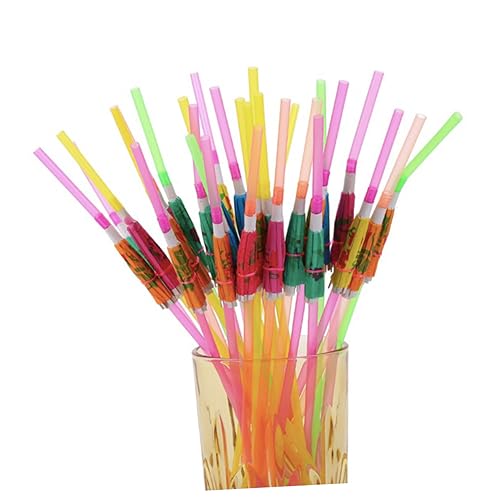Pitillos desechables decorativos 200 unidades Baluue miniatura 1