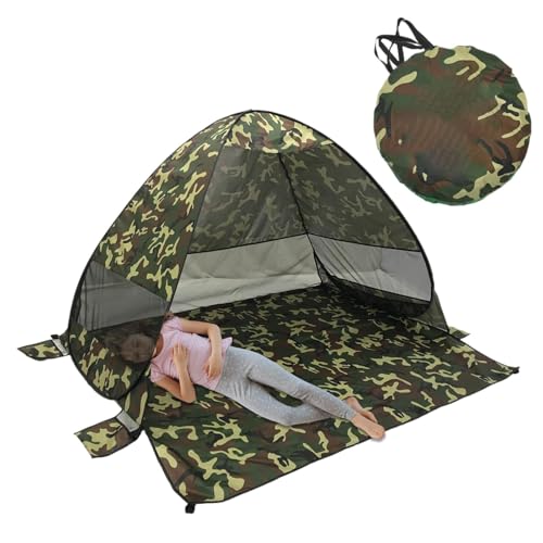 Tente pop-up 4 places étanche et automatique pour camping familial en toutes saisons