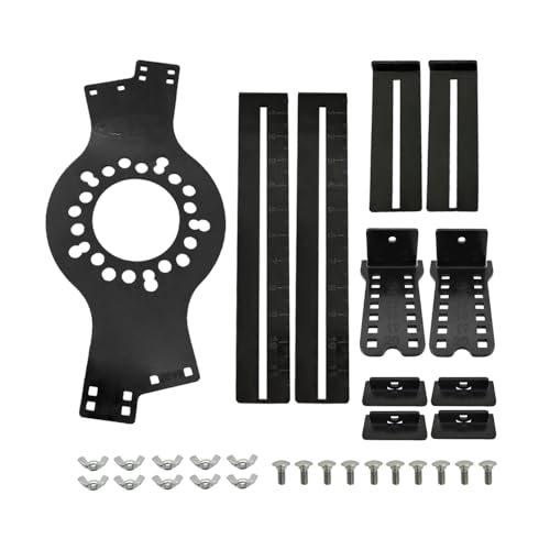 Image of Wheel Fitment Simulator Tool, 14 inch-22 inch 5-Lug Wheel Offset Tire /Rim Fit Size Measuring Mockup Tools, Fits 14-22inch Rim Diameter and 7-17inch Width