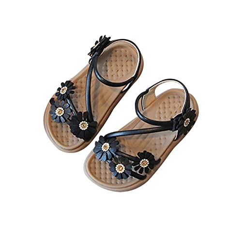 Little Girls Flip Flops Toddler Baby Girl Shoes Small Flower Soft Bottom Shoe Dew Toe Shoe Bag Cute High Heels for Girls