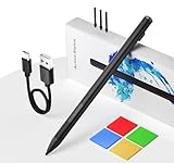 Microsoft Surface Pencil - Stylus for Surface Pro 12/11/10/X/9/8/7/7+/6/5/Go 3/Go 2/Book/Laptop 5/Studio 2 with 4Nibs, 4096 Pressure Sensitivity Palm Rejection Rehargeable Surface Pro Pen Stylus
