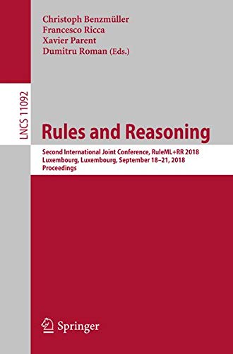 Buy Rules and Reasoning — BookShops.in