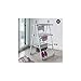 Thermic Dynamics Comfy Dryer Compak Séchoir électrique Pliable en Acier Inoxydable avec 30 Barres et 4 Supports pour Chaussure Gris 66 x 135 x 73 cm
