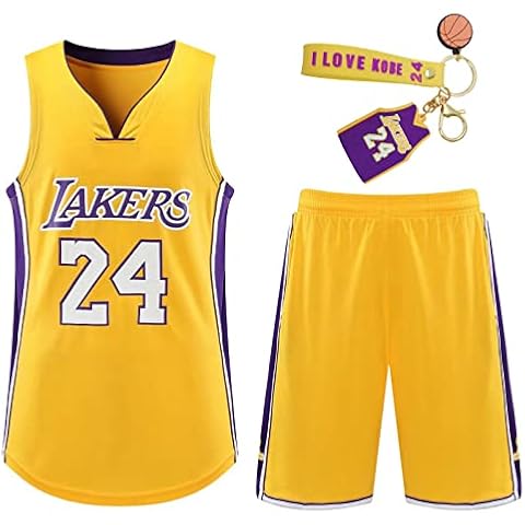 Pateacd Basketball Jersey Men Fan Jersey Sleeveless Sportswear Training Jersey Quick Dry Vest T-Shirt,Yellow,2XL(175~180cm) Cover