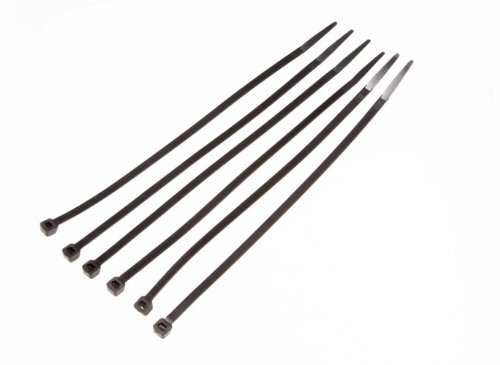 Câble noir zip ties autobloquant en nylon résistant de 200mm