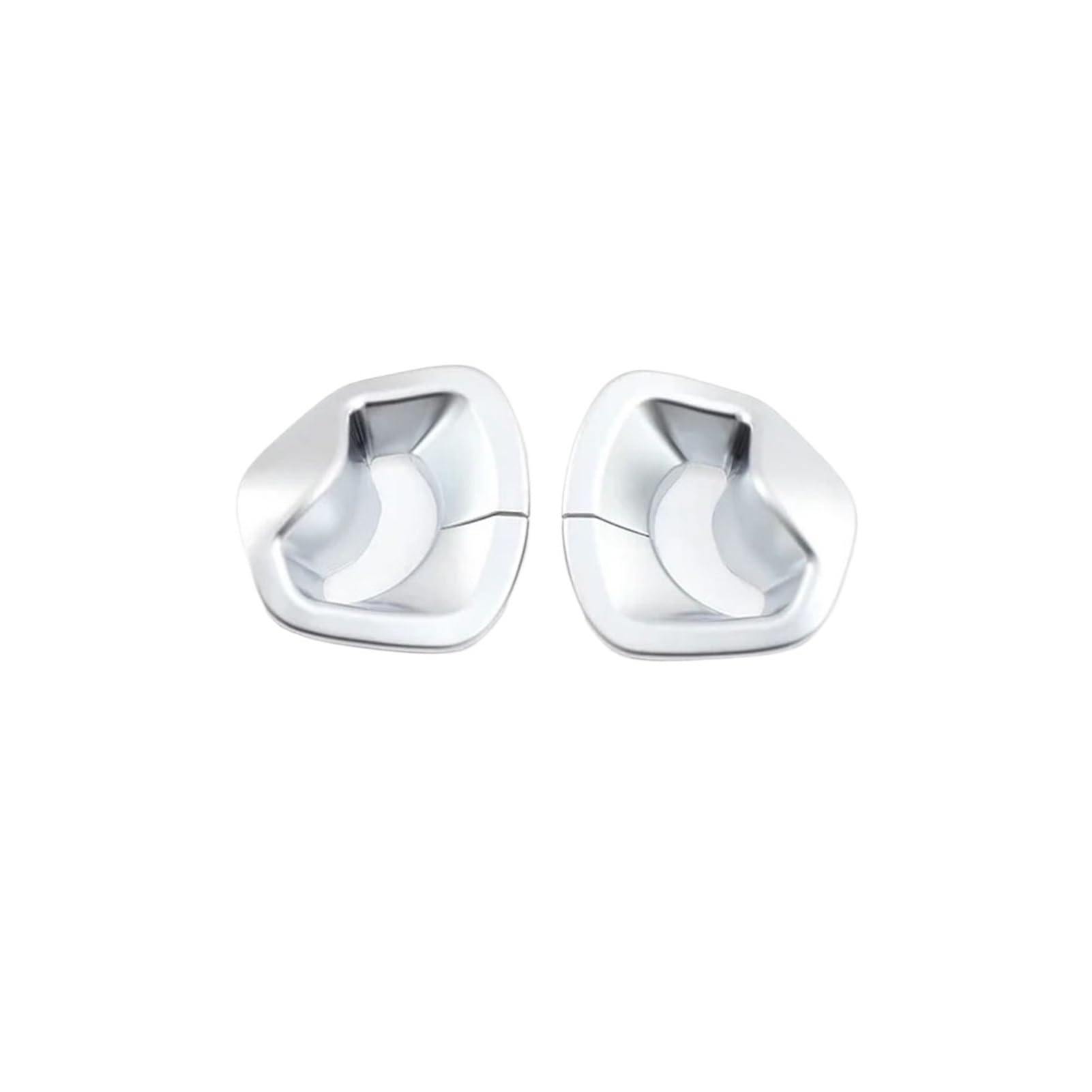 Decoración de la cubierta del cinturón para BMW Serie 7 G70 2023-2025, plata 7