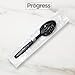 Progress Plastic Cutlery Individually Wrapped Spoons Heavy Duty Disposable [1000 Count- Bulk ] Strong & Durable Black for BBQ Party Supplies Restaurants Office all events Plasticware Disposable Spoons