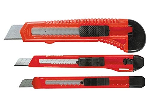 MTXRetractable Blades Knives Set, 9-9-18 mm, 3 Pcs. (789859)