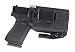 Fierce Defender IWB Kydex Holster Glock 19 23 32 w/TLR7 The Paladin Series -Made in USA- GEN 5 Compatible (Black)