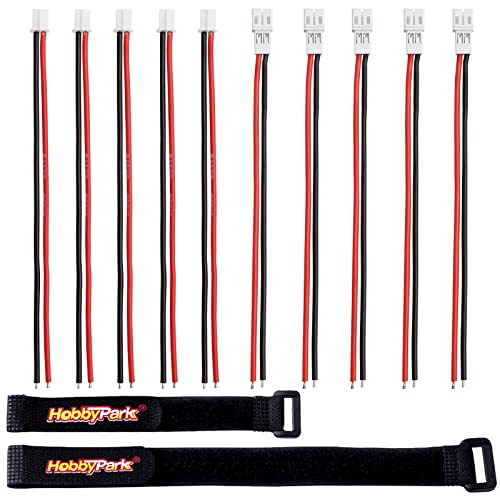 HobbyPark Tiny Whoop JST-PH 2.0 Connector Male & Female Cable