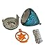 3 Pack Jumbo Cobra Spinning Top Set with 3 Assorted Color Toma Todo Mexican Traditional Game Trompos Mexicanos Cometa de Plastico con Lanzador de Cuerda Incluido Perinolas Incluidas Durable Metal Tips