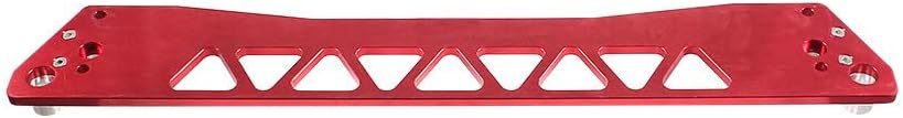 Billet Rear Lower Subframe Support with Rod for 1996-2000 for Honda for Civic EG Red -