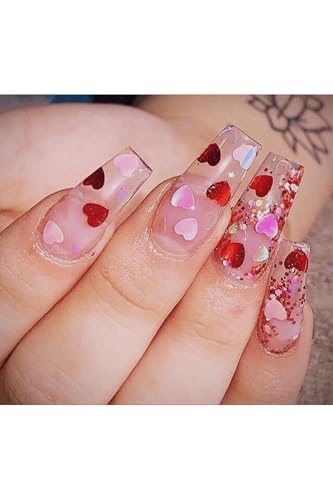 Glitter Simli Kalpli Oje Tasarımı