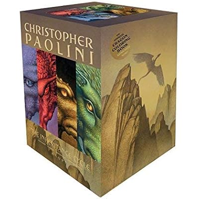 Inheritance Cycle 4-Book Trade Paperback Boxed Set (Eragon, Eldest, Brisingr, In by Christopher Paolini