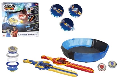 COLORBABY 48095 Infinity Nado Standard Battle Set, 2 toupies Fury