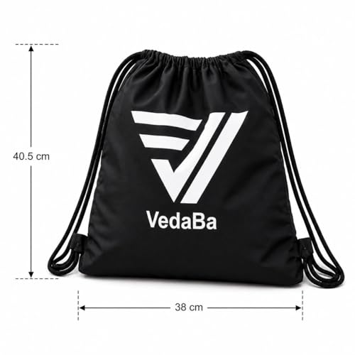 Image of Drawstring Gym Bag for Men & Women | Drawstring Backpack with Adjustable Shoulder Straps | Waterproof Sports Bag for Gym, Travel, Shoes, Sports & Daily Outdoor Use