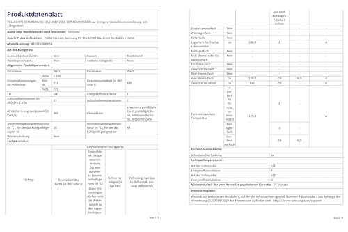 Samsung RF65DG9H0ESREF Family Hub French-Door-Kühlschrank mit Gefrierfach, 183 cm, 636 l, AI Food Manager, SmartThings AI Energy Mode, Edelstahl