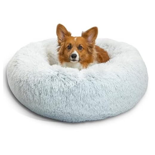 Calming Donut Bed for Dogs and Cats