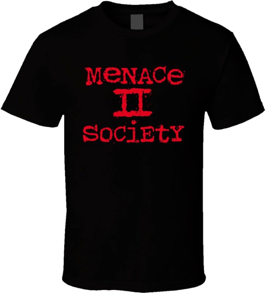 Menace to Society Retro Movie T Shirt S Black | Amazon.com