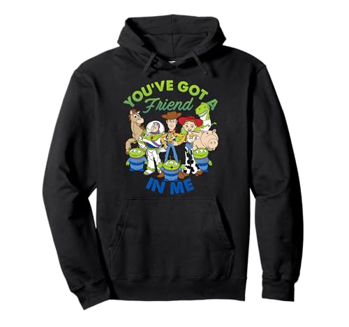 Disney Pixar Toy Story Cartoon Group Shot Pullover Hoodie
