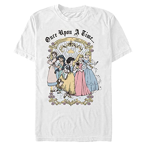 T-shirt Disney Vintage Princess pour homme grand en blanc taille 3XL Tall