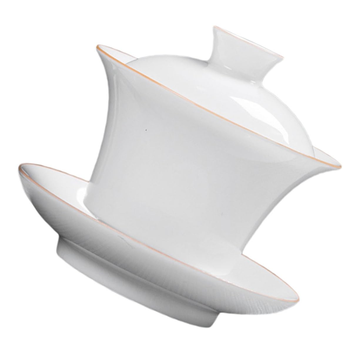 Tasse à thé céramique anti-tache avec soucoupe de protection