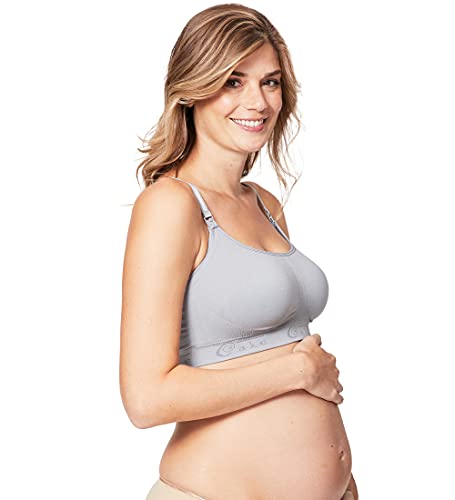 Image of Cake Maternity Cotton Candy Wirefree Nursing Bra for Breastfeeding, Seamless Maternity Sleep Bra