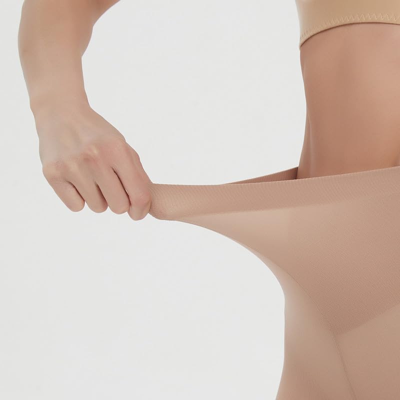 4Pairs Quality Sheer Tights for Women - 30 Denier Control Top with Reinforced Toes Pantyhose2