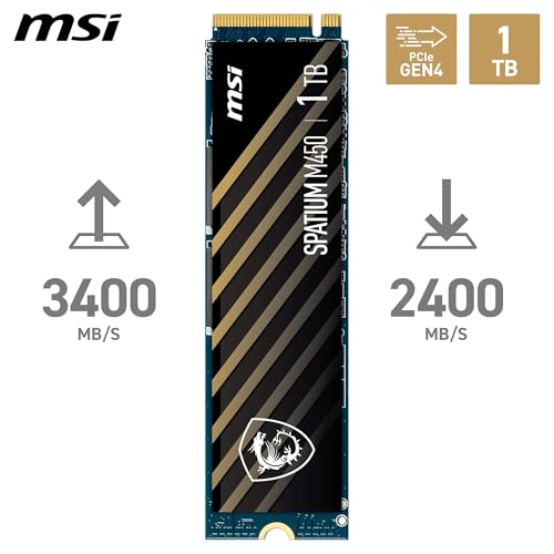 MSI SPATIUM M450 1TB thumbnail 2
