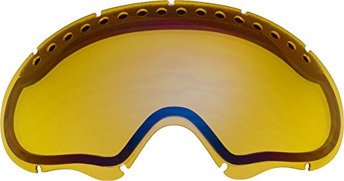 ZERO TECH BASE Compatible Replacement Lens for Oakley A FRAME 1.0 Snow Goggles Light Yellow Mirror