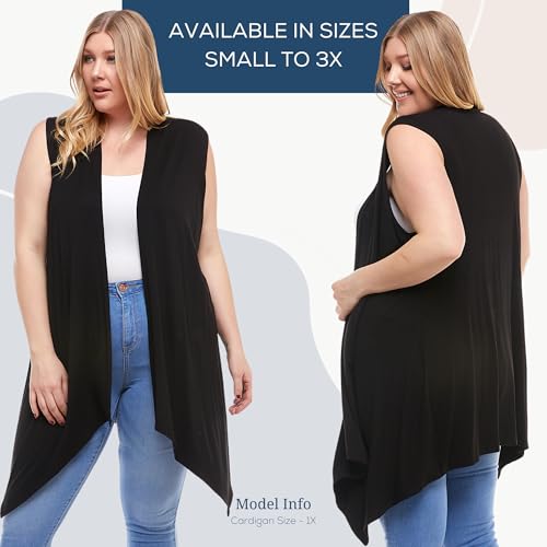 Azules Sleeveless Cardigan Vest for Women- Stylish Casual Womens Cardigans for Every Occasion3