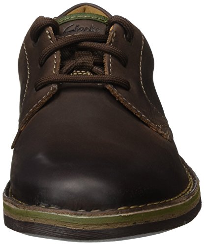 Clarks Edgewick Plain, Derby Uomo, Marrone (Dark