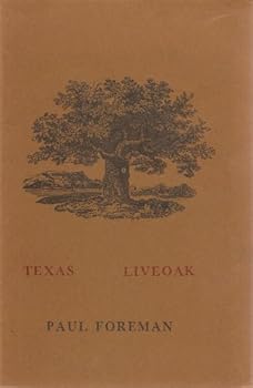 Paperback Texas liveoak: Poems Book