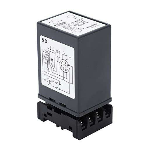 Cocoarm BERM Contrôleur de Vitesse de Moteur Mini Régulateur de Moteur AC 220 V Circuit électronique 6 à 180 W Affichage du Pointeur de Contrôle en Continu pour l' d'emballages Machines de Vêtements