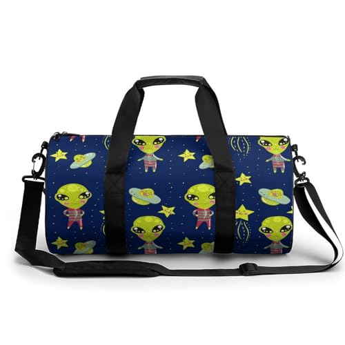 Duffel bag de camping Étoiles Alien : sac de randonnée et de voyage léger