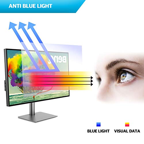 (Bozaboza) 19" (377 X 302) Anti Blue Light Screen Filter [Ant-Blue Light] [Anti-Glare] [Anti-Scratch] [Matte Or Gloss] Filtering Out Blue Light For Laptop, Notebook, Lcd, Monitor, Display #TOP1